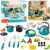 Lean Toys Virtuvės rinkinys turkio spalvos 33 vnt.