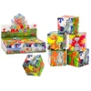 Lean Toys Dėlionė Kubo Dinozaurų Motyvais