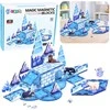 Lean Toys Magnetiniai blokeliai 44vnt.