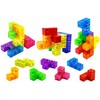 Lean Toys Magnetinės kaladėlės - kūrybiniai kubeliai, 9 vnt.