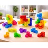 Lean Toys Magnetinės kaladėlės - kūrybiniai kubeliai, 9 vnt.