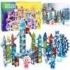Lean Toys Magnetiniai blokeliai 118 vnt.