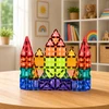 Lean Toys Magnetiniai blokeliai 73 vnt.