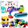 Lean Toys Magnetiniai konstruktoriaus blokeliai 96 vnt.