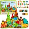 Lean Toys Magnetiniai blokeliai spalvoti 31 vnt.