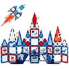Lean Toys Magnetinis konstruktorius Window Art X6010, 90 vnt.