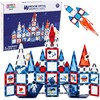 Lean Toys Magnetinis konstruktorius Window Art X6010, 90 vnt.