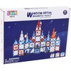 Lean Toys Magnetinis konstruktorius Window Art X6010, 90 vnt.