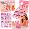 Lean Toys Makiažo rinkinys rožinė dėžutė