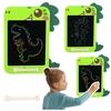 Lean Toys Piešimo planšetė dinozauro formos Znikopis – LCD