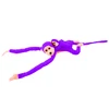 Lean Toys Pliušinė Beždžionė su Mažyliu, 70 cm