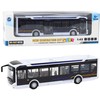 Lean Toys Metalinis miesto autobusas 1:42 su šviesomis ir garsais