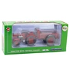 Lean Toys Metalinis raudonas traktorius 1:18 masteliu