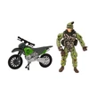 Lean Toys Karinis žaislų rinkinys su transporto priemonėmis ir kareiviais