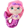 Lean Toys Pliušinis žaislas - undinėlė su blizgančia uodega, 28 cm