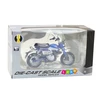Lean Toys RETRO MOTORCYCLE CLASSIC METAL Mėlynas 1:12