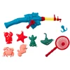 Lean Toys Daugiafunkcinis vaikiškas stalas 4 viename, mėlynas