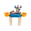 Lean Toys Daugiafunkcinis vaikiškas stalas 4 viename, mėlynas
