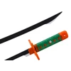 Lean Toys Samurajų Kalavijas su Garsu, Žalia Rankena, 56 cm