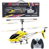 Lean Toys Nuotoliniu būdu valdomas sraigtasparnis Syma S107G su giroskopu, raudonas