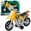 Lean Toys Žaislinis krosinis motociklas su šviesomis ir garsais, 27 x 16.5 x 9.5 cm