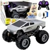 Lean Toys Nuotoliniu būdu valdomas visureigis automobilis RC 1:16 sidabrinis