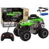 Lean Toys Nuotoliniu būdu valdomas automobilis 1:16 Žalias
