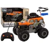 Lean Toys Oranžinis Nuotoliniu būdu valdomas automobilis Off-Road RC Remote Control Car 1:16 Oranžinis