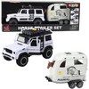 Lean Toys Visureigis su priekaba ir arklio figūra, šviesos ir garsai