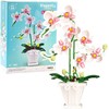 Lean Toys Konstravimo blokų rinkinys 'Elegant Orchid' (718 detalių)
