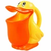 Vonios žaislų rinkinys Lean Toys su pelikanu ir priedais, 5 dalys