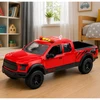 Lean Toys Žaislinis automobilis su šviesos ir garso efektais, raudonas, 34 x 12 x 14 cm