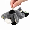 Lean Toys Pluszowy Osiołek Obciążeniowy Sensoryczny Z Kuleczkami Pakabutis Pilka 17cm