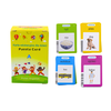 Lean Toys Mokomasis planšetinis kompiuteris 224 žodžiai mėlynas