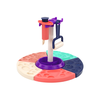 Kūrybinis plastilino rinkinys Lean Toys Virtuvė