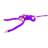 Lean Toys Pliušinis žaislas - violetinė beždžionė su mažyliu, 90 cm
