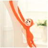 Lean Toys Pliušinis žaislas - beždžionėlė su garsu, 80 cm