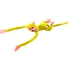 Lean Toys Pliušinis žaislas - geltona beždžionėlė su garsu, 80 cm