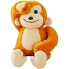 Lean Toys Pliušinis žaislas - beždžionė su magnetais, 23 cm