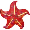 Lean Toys Pliušinis žaislas/pagalvė - raudona jūrų žvaigždė, 20 cm