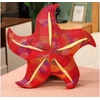 Lean Toys Pliušinis žaislas/pagalvė - raudona jūrų žvaigždė, 20 cm