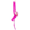 Lean Toys Pliušinis žaislas - rožinė beždžionėlė su garsu, 70 cm