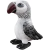 Lean Toys Pliušinis žaislas - pilka papūga, 20 cm