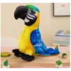 Lean Toys Pliušinis žaislas - papūga, 20 cm