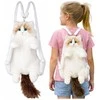 Lean Toys Pliušinė kuprinė 50 cm