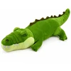 Lean Toys Pliušinis krokodilas, žalias, 70 × 25 × 25 cm
