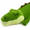 Lean Toys Pliušinis krokodilas, žalias, 70 × 25 × 25 cm