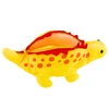 Lean Toys Pliušinis dinozauras pieštukinė su pakabuku (34x16x8 cm)