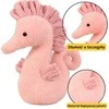 Lean Toys Žaislinis jūros arkliukas 25 cm, rožinis