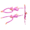 Lean Toys Pliušinė Beždžionė su Garsu, Rožinė, 80 cm